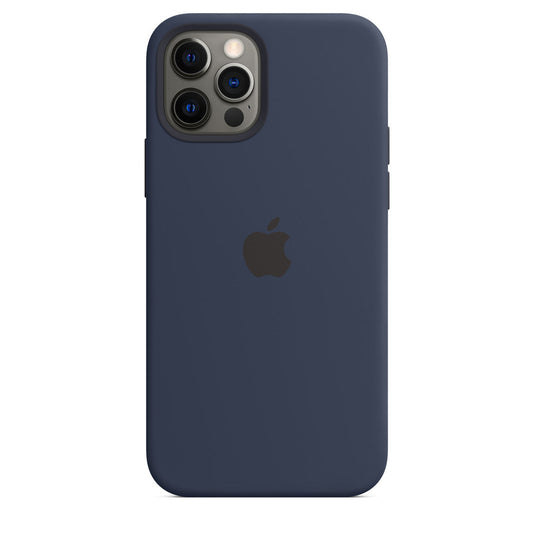 iPhone Xs Max Liquid Silicon Space Blue iPhone Back Cover (NO #17)