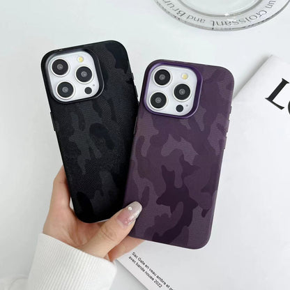 CAMOUFLAGE LEATHER CASE (DS)