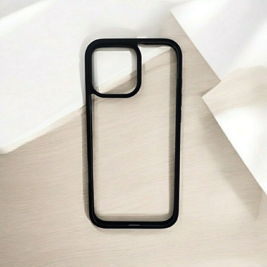 iPhone 16 Pro BLACK Border Ultra Protective Phone Case (DS-MT)