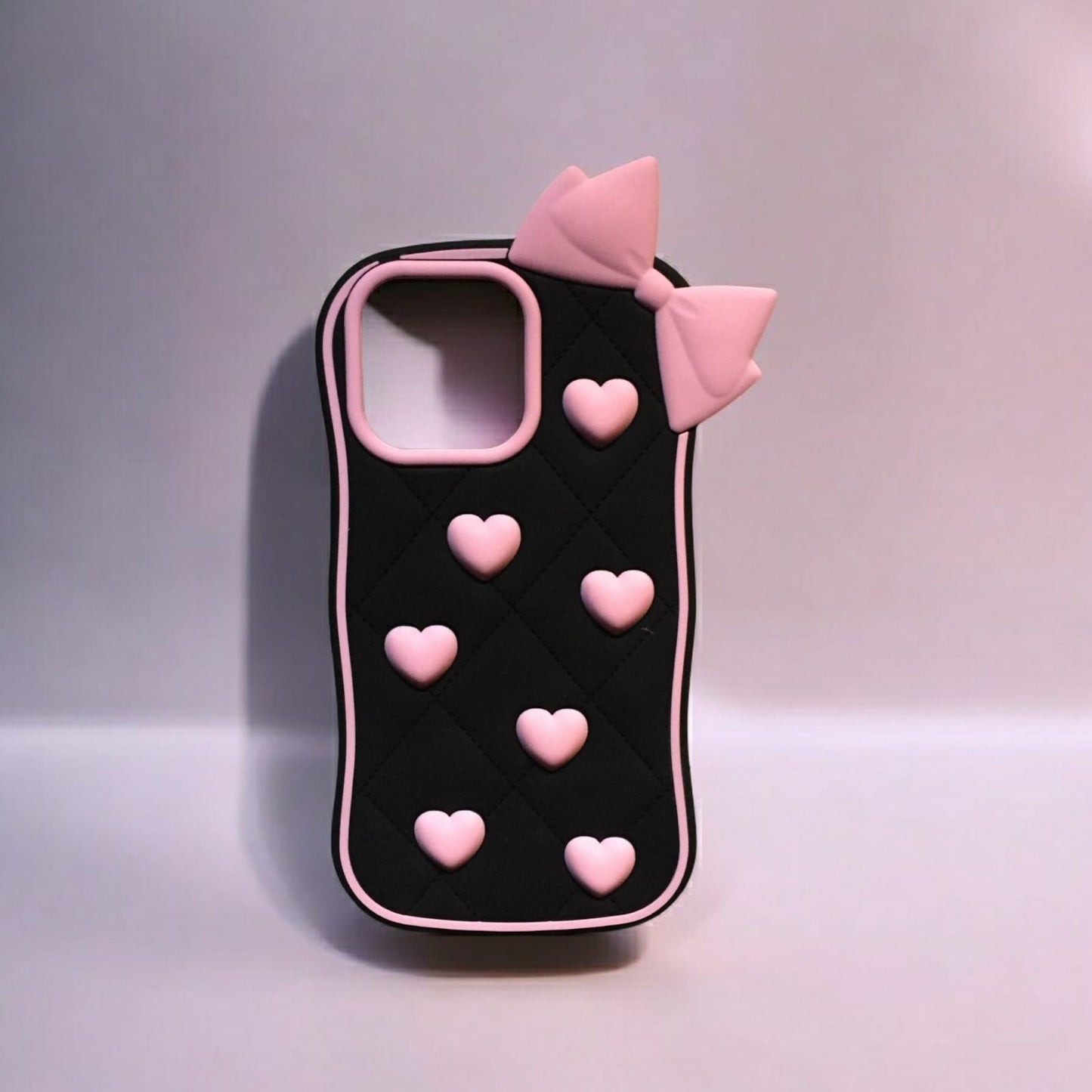 iPhone 16 Pro Max Heart Bow Case (DS-UG)