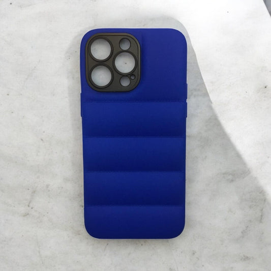 iPhone 11 Puffer ROYAL BLUE Ultra Protective Case With Camera Protection (A3-DS)