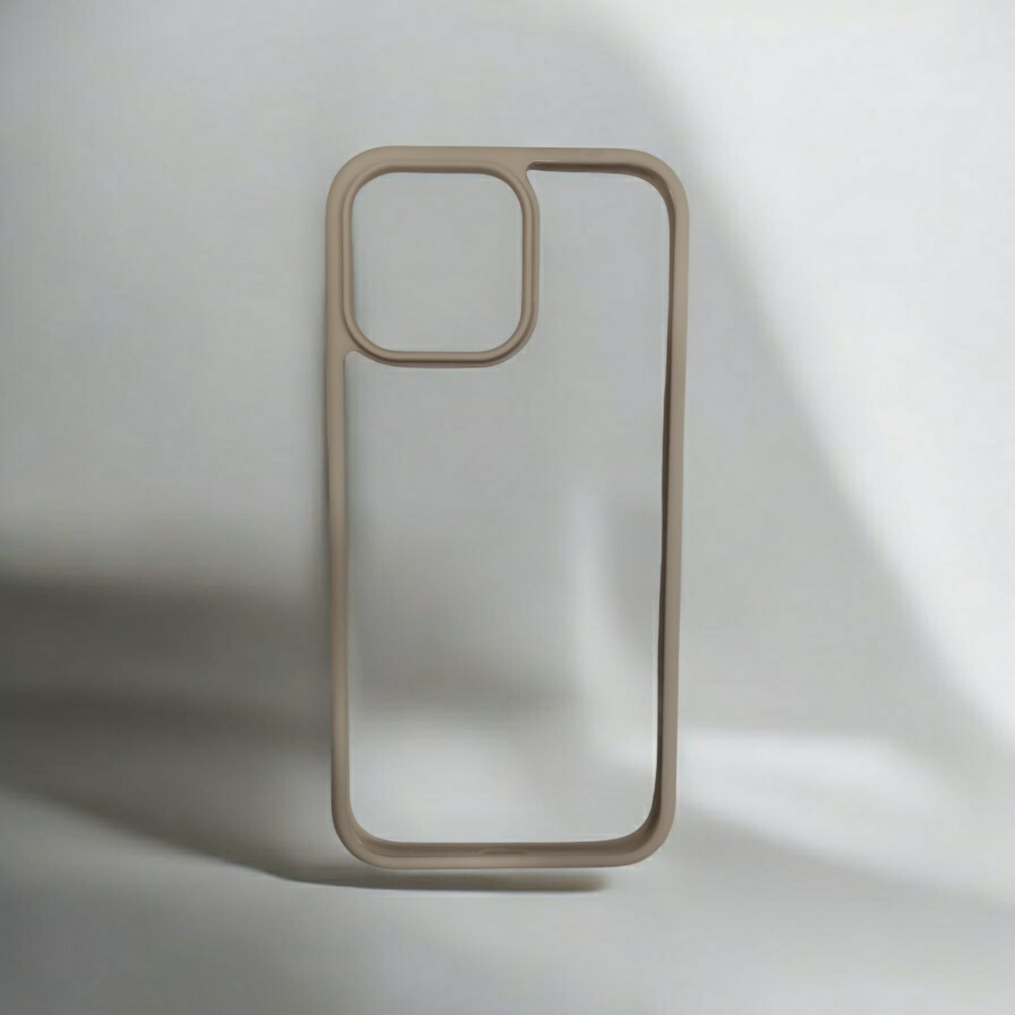 iPhone 16 Pro Max BEIGE Border Ultra Protective Phone Case (DS-MT)