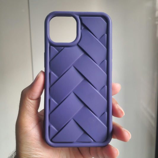 Spigen Texture Case iPhone X/Xs DEEP PURPLE (DS-EVE)