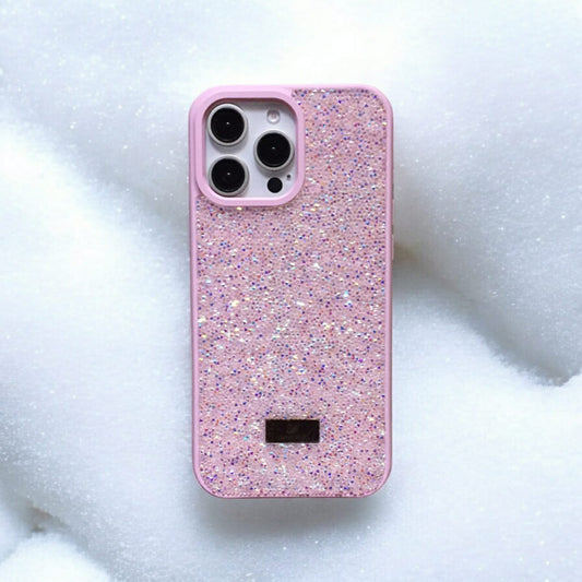 iPhone 16 Pro Max PINK Swaroski Cases (DS-MT)