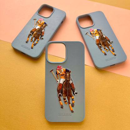 iPhone Polo Jockey Leather Back Covers